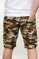 Short Cargo Camouflage – Multi Poches