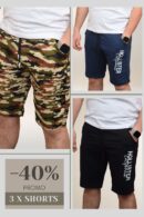 Lot de 3 Shorts REF0042