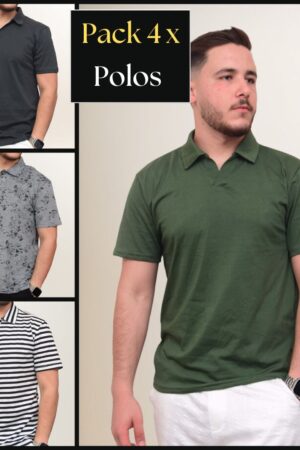 Pack 4 x Polos – REF0064