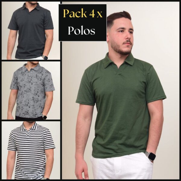 Pack 4 x Polos – REF0064