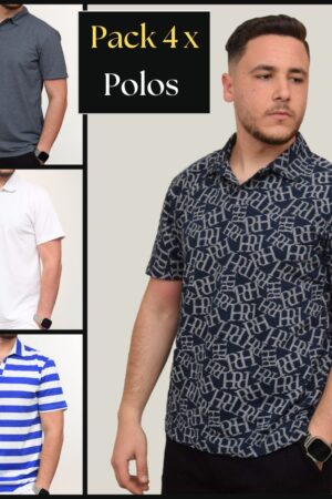 Pack 4 x Polos – REF0063