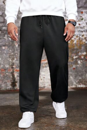 Pantalon Jogging Baggy - Noir
