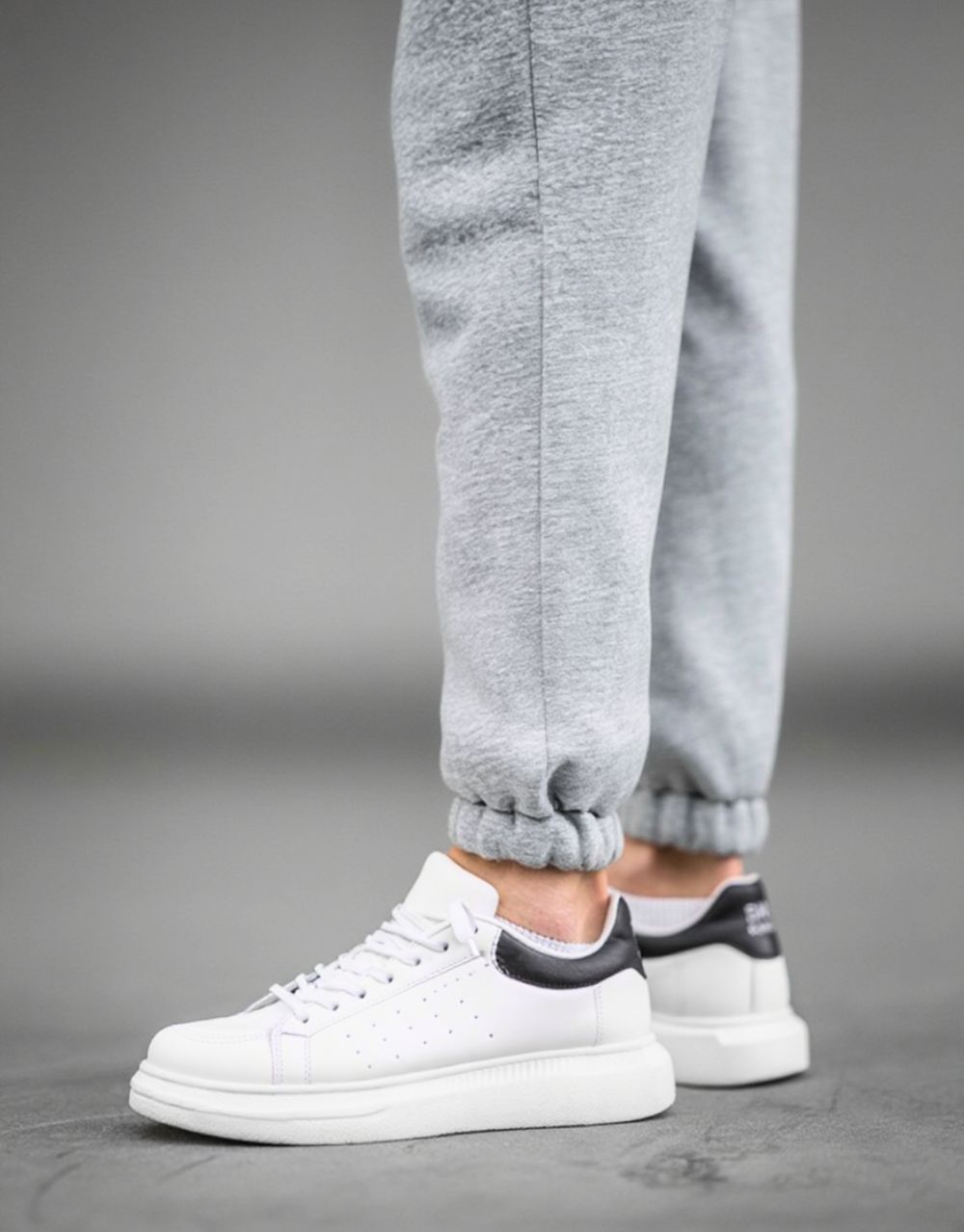 Jogging Urbain Essentiel - Gris Claire – Image 6