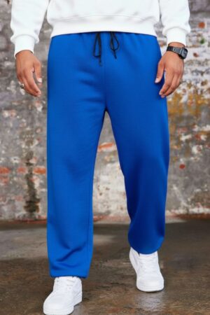 Pantalon Jogging Baggy - Bleu Roi