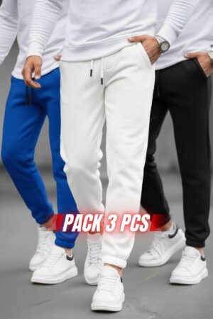 Lot de 3 Pantalons Essentiel - REF0095