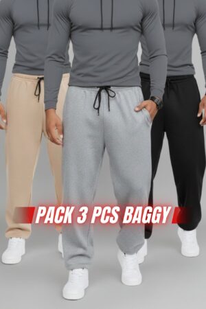Lot de 3 Pantalons Baggy - REF0101