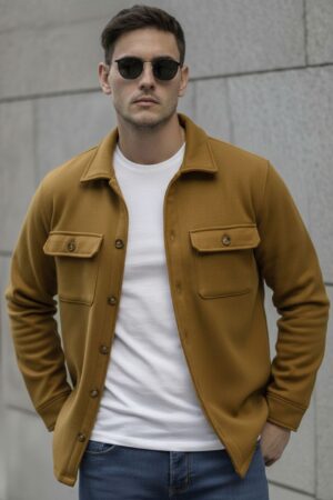 Veste Chemise Urbaine - Camel