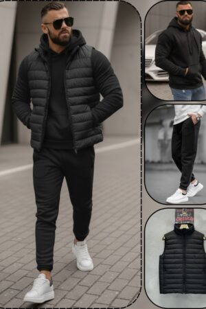 Pack Ultime 3 Pièces : Doudoune, Capuche et Jogging REF0142