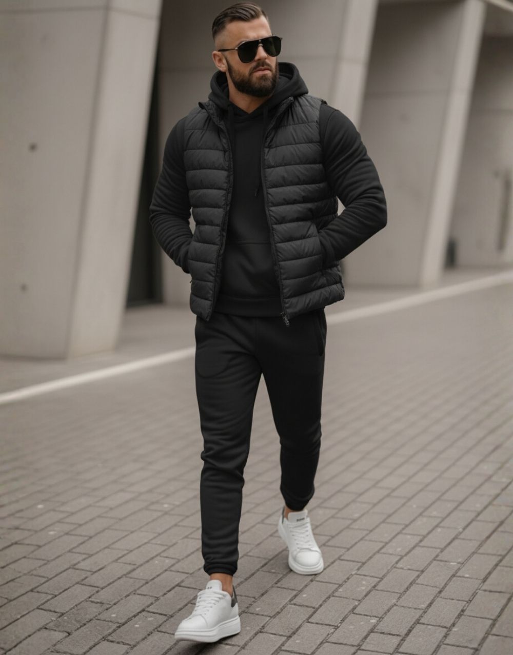 Pack Ultime 3 Pièces : Doudoune, Capuche et Jogging REF0142 – Image 2