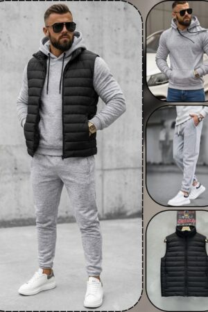 Pack Ultime 3 Pièces : Doudoune, Capuche et Jogging REF0144