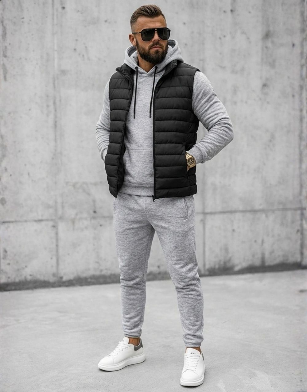 Pack Ultime 3 Pièces : Doudoune, Capuche et Jogging REF0144 – Image 2