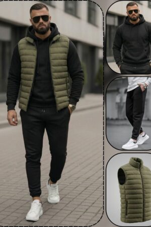 Pack Ultime 3 Pièces : Doudoune, Capuche et Jogging REF0161